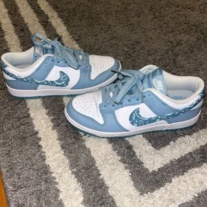 Wmns Dunk Low 'Blue Paisley